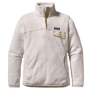 Patagonia Women's Re-Tool Half-Snap Pullover
Cream/White